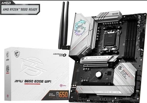 MSI MPG B650 EDGE WIFI AM5 AMD B650 SATA 6Gb/s DDR5 Ryzen 7000 ATX Motherboard - Picture 1 of 5
