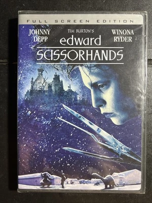 Edward Scissorhands: 10th Anniversary (DVD, 1990, Full Screen Edition, Sealed) - Image 1 of 4
