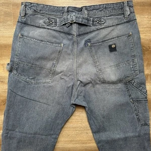 Diesel Jeans Men 31 Blue Pant Carpenter Utility Painter Workwear 0887B Hemmed - Picture 1 of 10