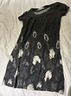 New Look, Size 12, Grey Tunic With Floral Detail