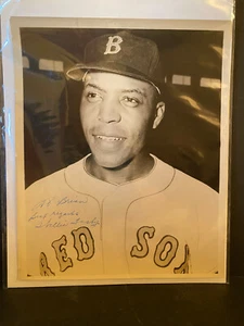Signed Willie Tasby Vintage 8x10 Photo AUTOGRAPH Boston Red Sox AUTO - Picture 1 of 1