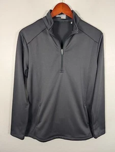 Callaway Pullover Womens Size Large Opti-DRI 1/4 Zip Golf Stretch UPF50 Black - Picture 1 of 11