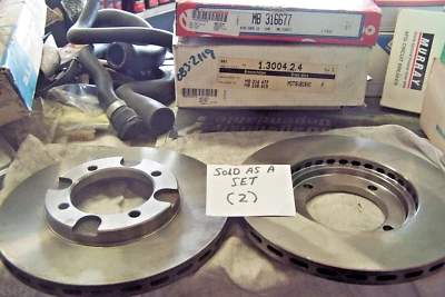 ROTOR DE FREIO DIANTEIRO SERVE MITSUBISHI CORDIA MIRAGE TREDIA DODGE COLT EAGLE 1984-91 - Imagem 1 de 4