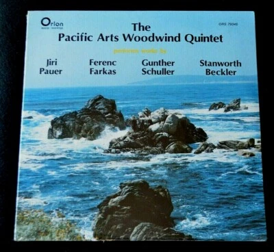 THE PACIFIC ARTS WOODWIND QUINTET PERFORMING VARIOUS WORKS-1979-SEALED LP - Image 1 of 4