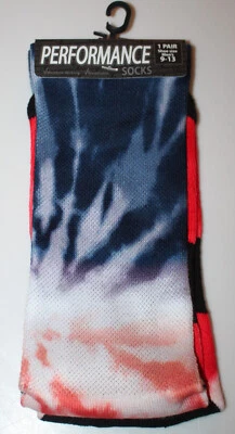 UConn Huskies Suave Tie Dye Mascota Hombres Licencia 8" Rendimiento Calcetines Zapato Talla 9-13 Foto 1 de 2