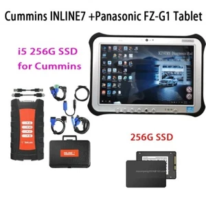 for Cummins INLINE 7 Data Link Heavy Duty Truck Diagnostic Tool 8.7 8G i5 Tablet - Bild 1 von 8
