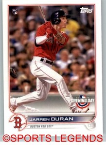 2022 Opening Day #148 Jarren Duran