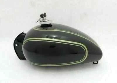 ROYAL ENFIELD BULLET 350CC PETROL FUEL GAS TANK LOCKABLE CHROME FUEL CAP & KEY - Image 1 of 2