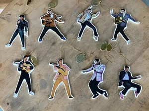 Hawthorne Village Elvis ornaments set Graceland Christmas Tree figure - Bild 1 von 14