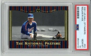 2001 UPPER DECK HALL OF FAMERS NOLAN RYAN CARD RANGERS PSA 10 LOW POP VERY RARE - Picture 1 of 2