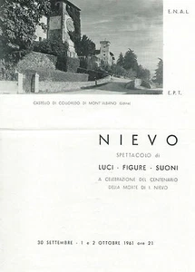 Colloredo di Mont'Albano - Udine - SCHNEE Lichtshow Figuren Sounds 1961  - Bild 1 von 1