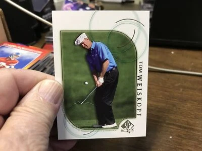 2001 SP Authentic Golf Trading Cards #11 Tom Weiskopf - Image 1 of 2