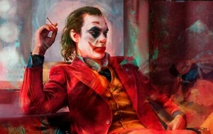 The Joker Joaquin Phoenix Batman Poster Print A3, A2, A1, A0 - Picture 1 of 2