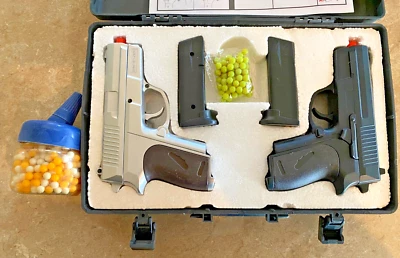 Pistolas deportivas de aire CYMA P.618 - 1999-2000 con pellets BB suaves de aire extra ~ totalmente nuevas Foto 1 de 4