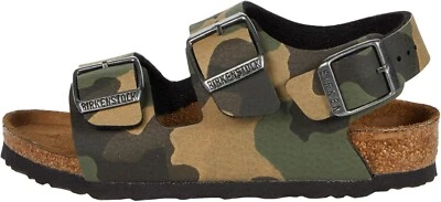 Birkenstock Milano Sandals - Size 26 EU Narrow (8 US Kids) - Camoflauge Print - Image 1 of 4