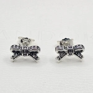 Authentic Pandora Rose Stud Earrings - Picture 1 of 7