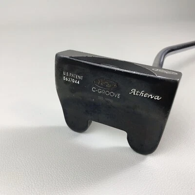 ¡SÍ! C-Groove Athena RH mazo putter 35" agarre está dañado tal cual Foto 1 de 4