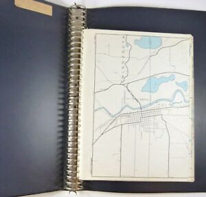 Army Corps of Engineers River Maps Binder Mississippi Minn. St. Paul Dist. 1960s