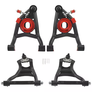 Front Upper&Lower Control Arms For 1968-72 Chevelle Malibu GTO Cutlass GM A Body - Bild 1 von 12