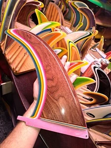 holz surfbrett fin - Bild 1 von 4