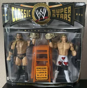 JAKKS PACIFIC CLASSIC MICHAELS/RAMON 2 PACK! RINGSIDE EXCLUSIVE LADDER MATCH WWE - Picture 1 of 17