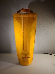 Veuve Clicquot Champagne Brut France Insulated Bottle Cooler Ice Jacket Gift Bag