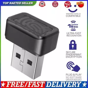 Fingerabdruck Sensor USB Dongle Fingerprint Reader Windows Hello Win 10 11 Neu - Bild 1 von 12