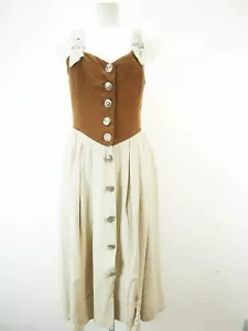 Arno Lindner braun mit Träger sagenhaftes Landhaus Kleid Trachtenkleid Gr.36 - Bild 1 von 7