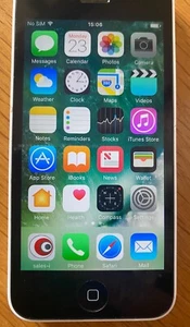 Apple iPhone 5c - 16GB - white (locked) Model A1507 (GSM) Preloved Release 2013 - Picture 1 of 3