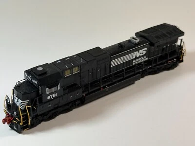 N Scale Rivet Counter GE C44-9W Norfolk Southern Locomotive #8791 DCC Sound - Image 1 of 3