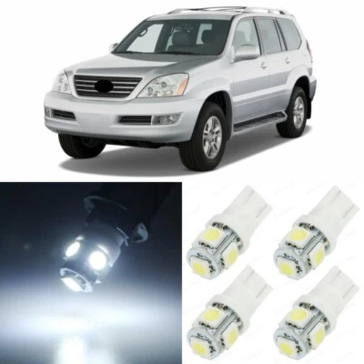Paquete de 19 luces LED interiores blancas de xenón para Lexus GX470 2003-2009 + HERRAMIENTA Foto 1 de 4