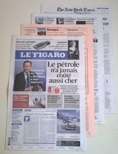LE FIGARO N°21 010 du 18/02/2012 - Entretien Cameron / Archv. Marilyn Monroe - Picture 1 of 12