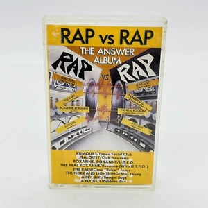 Rap Vs Rap The Answer Album 1987 Vintage Cassette Tape Old School Hip Hop Music - Picture 1 of 8