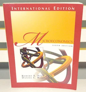 Microeconomics Sixth Edition - International Edition! Book by Robert S. Pindyck! - Picture 1 of 1