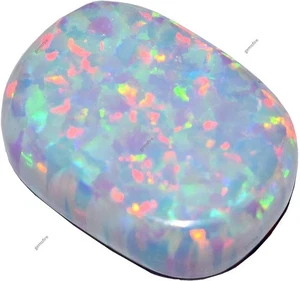 Multi-Color Cushion Cut 13.00 Ct Natural Boulder Opal Loose Gemstone CERTIFIED - Picture 1 of 5