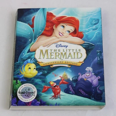 Disney The Little Mermaid 30th Anniversary Edition W/DVD Blu-Ray & Gallery Book - Image 1 of 4