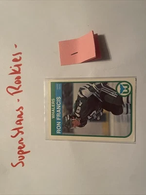 1982-83 O-Pee-Chee Ron Francis #123 Rookie 🏒 Legend 🏒HOF 🏒 - Image 1 of 3