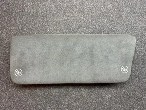 PORSCHE 992 Rear Seat Backrest Lumbar Support ALCANTARA CHALK Stitching RIGHT - Bild 1 von 9