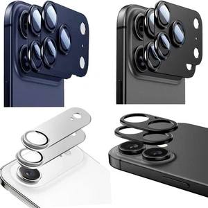 iPhone 17 Pro Max/17 Pro/17 Air/17 Tempered Glass Metal Camera Lens Protector 2P - Picture 1 of 30