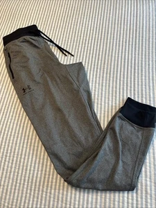 Under Armor Men’s Sport style Jogger Small Carbon Heather/Black - Picture 1 of 13