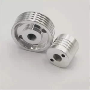 Set of 2 Planer Cutter Head Pulleys for F20 Electric Planers Metal Tool Parts - Picture 1 of 8