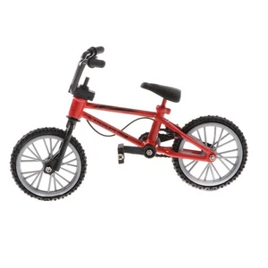 1:24 Finger Bicycle Mountain Bike Red Color BMX Bicycle Toy for Boy - Picture 1 of 7