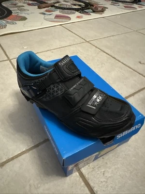 Zapatos de bicicleta de montaña Shimano Torbal SH-WM64L para mujer - EU 37 - negros nuevos en caja Foto 1 de 4