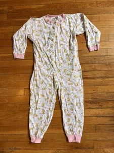 VINTAGE Looney Tunes Tweety Bird One Piece Pajamas Youth L All Over Print 90s - Picture 1 of 10