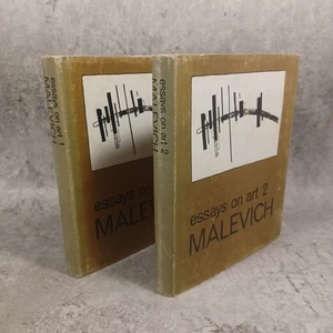 Malevich Essays on Art Vol 1 & 2 Borgens Forlag/Avant-Garde Suprematism/1968 - Imagen 1 de 24