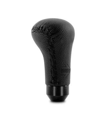 MOMO Motorsport Anatomico Street Shift Knob Premium Leather Stitch Black - ALBK1 - Image 1 of 4