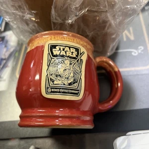 Bones Coffee Star Wars Skywalker Orange Handmade Mug Fast S/H 9 - Picture 1 of 4