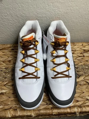 Nike Air Jordan 9 Golf Low NRG US Open White Cool Grey FN6931-100 Men size 10.5 - Image 1 of 4