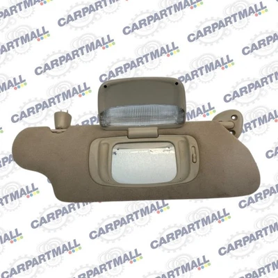 2001-2003 Ford Taurus Mercury Sable Right Passenger Sunvisor Sun Visor Cloth Tan - Изображение 1 из 4
