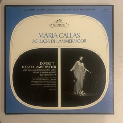 Maria Callas, Box Set(2), VG+, Lucia Di Lammermoor, Donizetti (Reissue) - Image 1 of 4